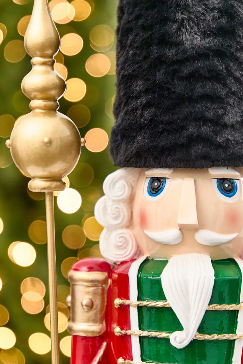 Decorator's Warehouse 24.5" - 26" Royal Resin Soldier > Santas & Angels|Nutcracker