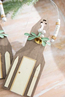 Decorator's Warehouse 8" Rustic Church Ornament > Christmas Decor|Nativity Ornaments