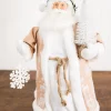 Decorator's Warehouse 19” Santa Figure with Snowflake & Tree > Winter Woodland|Santas & Angels