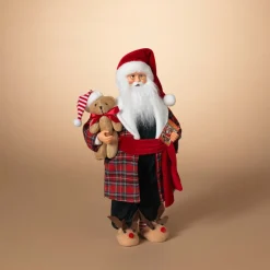 Decorator's Warehouse 18" Santa in Pajamas Figurine > North Pole Party|Santas & Angels