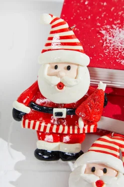 Decorator's Warehouse 5" Santa Resin Ornament > Christmas Ornaments|Christmas Decor