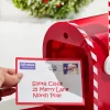Decorator's Warehouse 10" Santa's Enchanted Mailbox - Red > Christmas Decor|Retro Brites