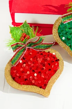 Decorator's Warehouse 6" Sequin Onion Ornament > Christmas Ornaments|Traditional