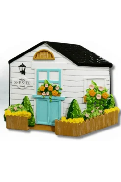 Decorator's Warehouse 3" She Shed Customizable Ornament > Christmas Ornaments|Christmas Decor