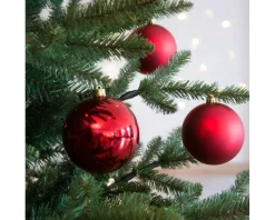 Decorator's Warehouse 3.1” Shiny/Matte Christmas Red Shatterproof Ornaments - Set of 6 > Cardinal|Nutcracker
