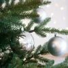 Decorator's Warehouse 3.1” Shiny/Matte Silver Shatterproof Ornaments - Set of 6 > White Christmas|Boxed Sets