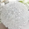 Decorator's Warehouse 4" Silver Crystal Ball Ornament > Christmas Ornaments|White Christmas