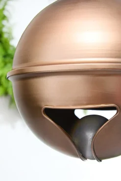 Decorator's Warehouse 6.6" Small Heritage Bronze Bell > Christmas Decor|Christmas Ornaments
