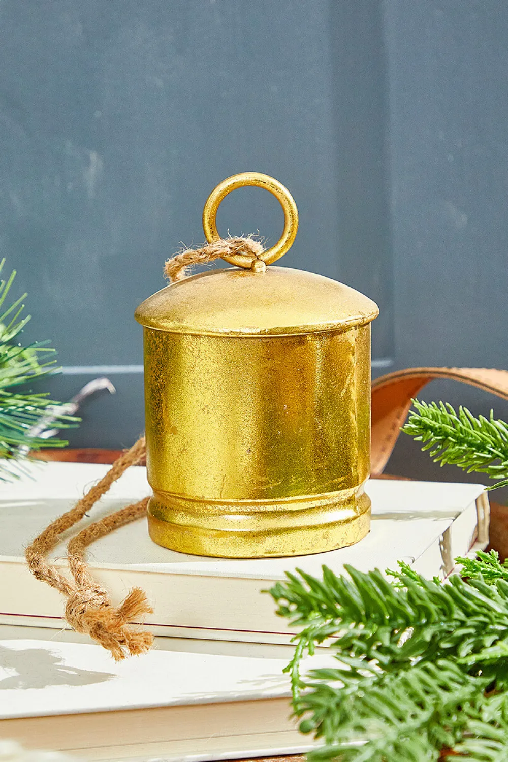 Decorator's Warehouse 5” Small Metal Bell > Christmas Ornaments|Winter Woodland