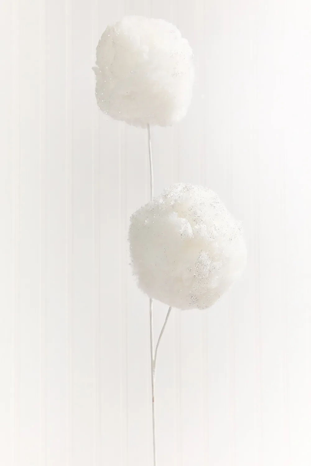 Decorator's Warehouse 27" Snowball Spray with Glitter > North Pole Party|Christmas Sale