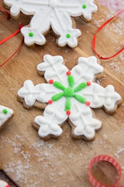Decorator's Warehouse 4” Snowflake Cookie Ornament > Christmas Ornaments|Christmas Decor