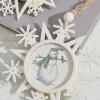 Decorator's Warehouse 6" Snowman Plywood Ornament > Christmas Ornaments|Christmas Ornaments