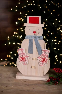 Decorator's Warehouse Snowman with Mittens & Scarf Décor > Christmas Sale