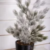 Decorator's Warehouse 24" Snow Tree in Black Container > Cardinal|Christmas Accents
