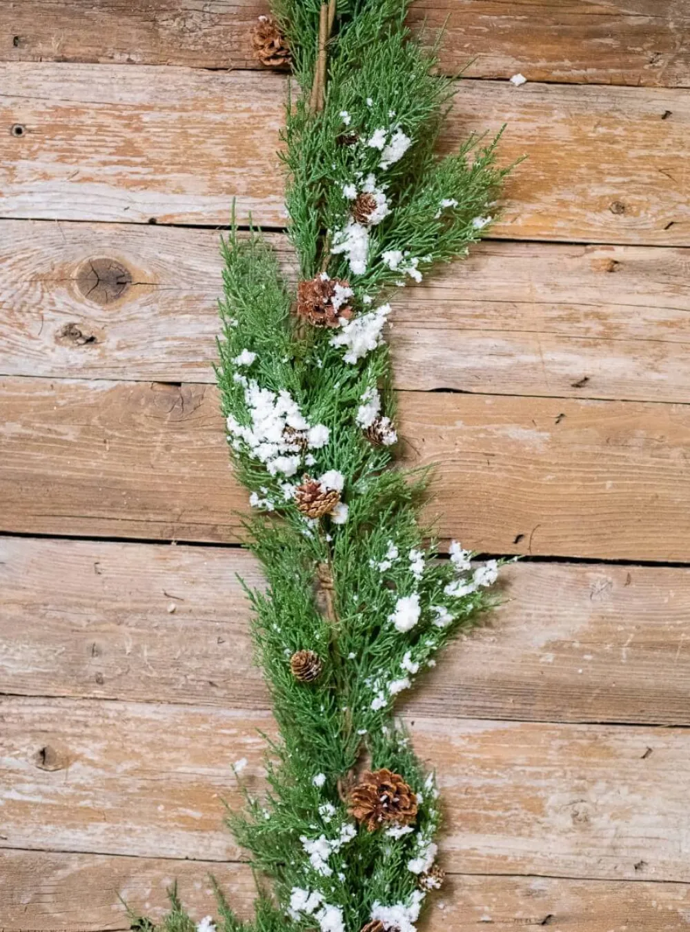 Decorator's Warehouse 48” Snow Western Cedar Garland > Christmas Decor|Unlit Garlands