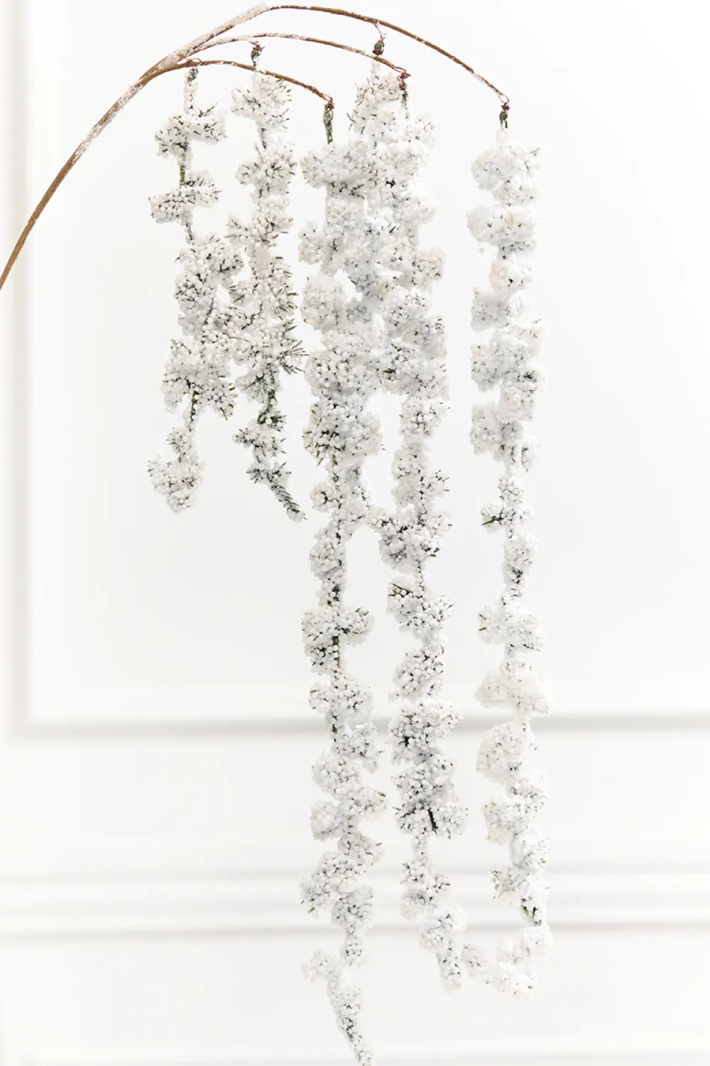 Decorator's Warehouse 25" Snowy Hanging Berry Branch > Christmas Sprays|Christmas Decor