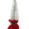 Decorator's Warehouse 13” Snowy Tree In Felt Gift Sack with Bow > Sale|Christmas Sale