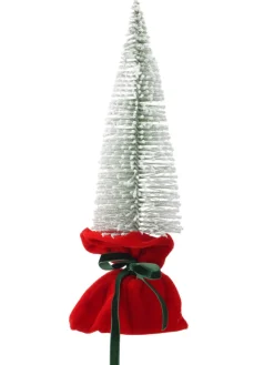 Decorator's Warehouse 13” Snowy Tree In Felt Gift Sack with Bow > Sale|Christmas Sale
