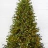 Decorator's Warehouse 7.5' Southern Fir with 1400 3mm Lights > Green|Color Changing