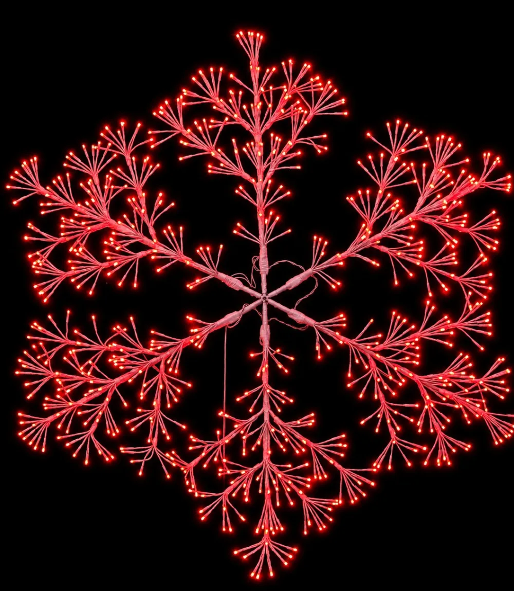 Decorator's Warehouse 48" Sparkler Snowflake LED RGBWW > Outdoor Lighting|Lit Signs