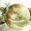 Decorator's Warehouse 5" Spruce Antique Finished Glass Ball Ornament > Christmas Decor|Christmas Ornaments