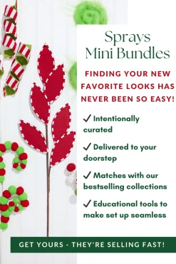 Decorator's Warehouse Storyville Sprays Mini Bundle > Tree Toppers|Sprays Mini Bundles