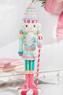 Decorator's Warehouse 22" Sweet Shoppe Nutcracker > Santa'S Sweet Shoppe|Christmas Accents