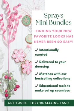 Decorator's Warehouse Sweet Shoppe Sprays Mini Bundle > Sprays Mini Bundles|Christmas Sprays