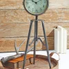 Decorator's Warehouse 23” Telescope Tripod Desk Clock > Christmas Sale|Christmas Decor