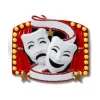 Decorator's Warehouse 3" Theater Customizable Ornament > Christmas Ornaments|Christmas Decor