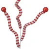 Decorator's Warehouse 35” Tinsel Peppermint Twist with Ball Spray > Christmas Sale|Christmas Sprays