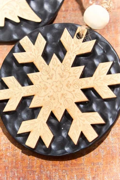Decorator's Warehouse Tree & Snowflake Icon Ornament > Christmas Decor|Christmas Ornaments