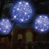 Decorator's Warehouse 5.5" Twinkling Blue Crystal Sphere > Christmas Tree Lights