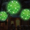 Decorator's Warehouse 5.5" Twinkling Green Crystal Sphere > Christmas Tree Lights