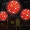 Decorator's Warehouse 5.5" Twinkling Red Crystal Sphere > Christmas Tree Lights