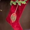 Decorator's Warehouse 25" Velvet Hanging Ornaments Stocking > Christmas Textiles|Classic Christmas