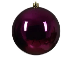 Decorator's Warehouse 5.5" Violet Shatterproof Ornament > Small Shatterproof (Under 6")|Christmas Decor