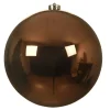Decorator's Warehouse 5.5" Walnut Shatterproof Ornament > Small Shatterproof (Under 6")|Christmas Decor