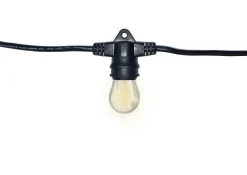 Decorator's Warehouse 48' Warm White In-Line Patio Light Set - S14 LED Bulbs Included > Outdoor Lighting