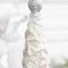 Decorator's Warehouse 16" White Flocked Resin Tree > White Christmas|Tabletop & Accent Trees