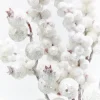 Decorator's Warehouse 20" White Glitter Berry Spray > White Christmas|2026 New Additions