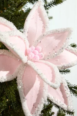Decorator's Warehouse 22" Winter Freeze Poinsettia Stem > Christmas Decor|Valentine'S Decor