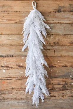 Decorator's Warehouse 48" Winter Snowy Cedar Garland > Real Touch Garlands|White Christmas