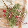 Decorator's Warehouse 19" Winters Snowberry Spray > Christmas Sprays|Christmas Decor