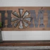 Decorator's Warehouse 31" Wood and Metal Windmill "Home" Sign > Christmas Sale