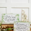 Decorator's Warehouse 9" Wooden Christmas Sign > Luxe Noel|Nativity Scene