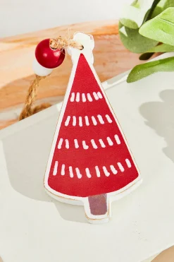 Decorator's Warehouse 5” Wooden Christmas Tree Ornament > Christmas Decor|Believe