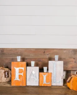 Decorator's Warehouse 8” Wood Harvest Pumpkin with Burlap Bow and Berry Accents > Fall Decor|Fall Decor