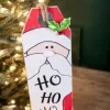 Decorator's Warehouse 15.75” Wood Santa & Snowman Wall Hanging Decor > North Pole Party|Christmas Decor