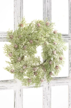 Decorator's Warehouse 15" Wreath Candle Holder > Sage & Pearl